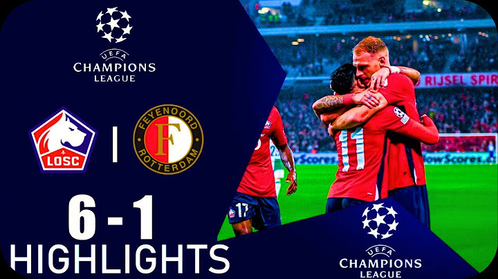 Lille Feyenoord 6-1 Le Résumé | Ligue des Champions de l'UEFA 2024-25 | lille feyenoord