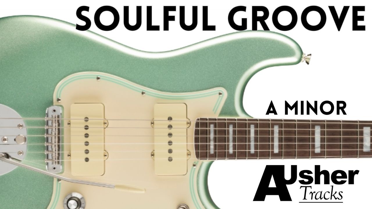 Soulful Groove Guitar Backing Track Jam in A minor