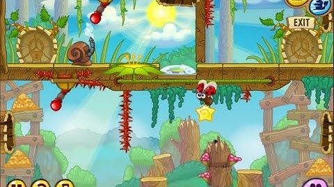 Snail Bob 5 levels 16-20 all 3 stars in each level collected