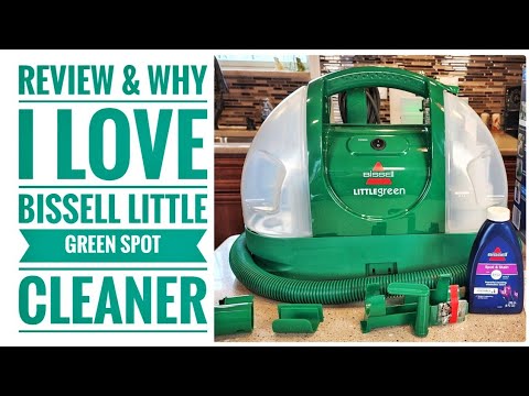 REVIEW Bissell Little Green Portable Spot and Stain Cleaner 1400 I LOVE IT