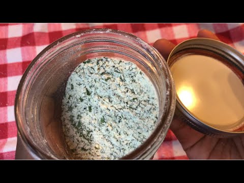 HOW TO MAKE RANCH SEASONING MIX - YouTube