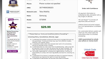 How to Unlock Samsung S3 Mini from Telus Mobility