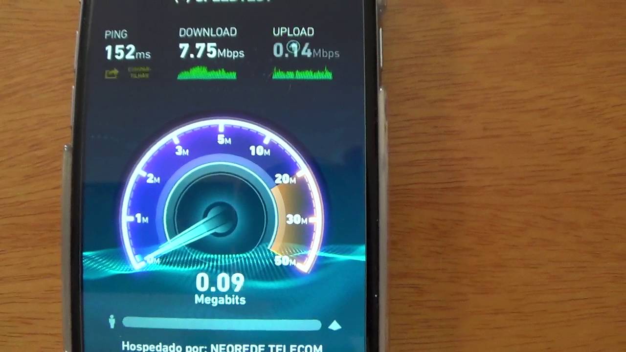 Teste de Velocidade Internet Vivo