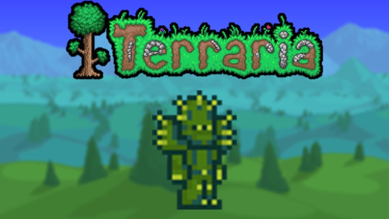 How to Make Cactus Armor in Terraria YouTube