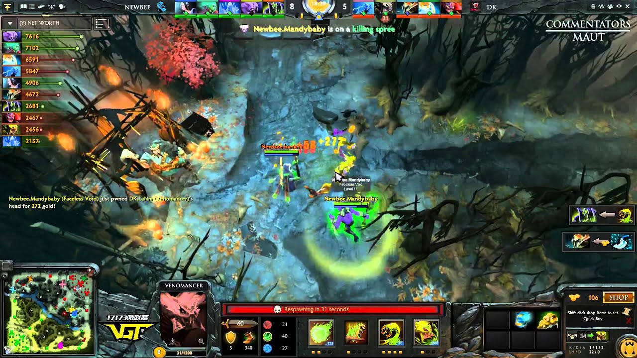 DK vs Newbee - Game 3 (VGames - Grand Final) [Epic Game]