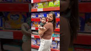 Baby Ko Lekar Shopping Gaye 🤭 #youtubeshorts #shorts #minivlog