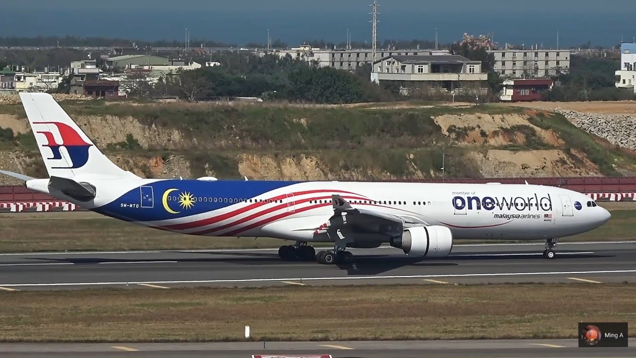 35架次飛機起降特寫 30min｜桃園機場觀景台 Plane Spotting TPE/RCTP
