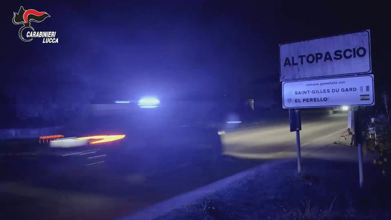 Maxi operazione antidroga all'alba; tre giovani arrestati ad Altopascio