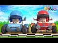 Oddbods | Gara Automobilistica | Spettacoli Divertenti di Cartoni Animati