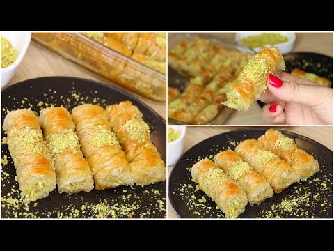 البقلاوة التركية بعجينة الفيلو سهلة وسريعة التحضير😊baklava recipe