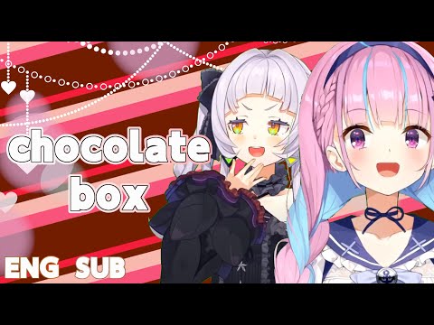 【湊あくあ/紫咲シオン】 chocolate box ENG SUB 【Aqua/Shion】