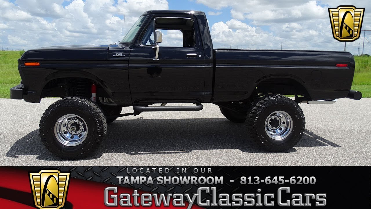 990 TPA 1977 Ford F150 4x4 400 CID V8 4 Speed Manual