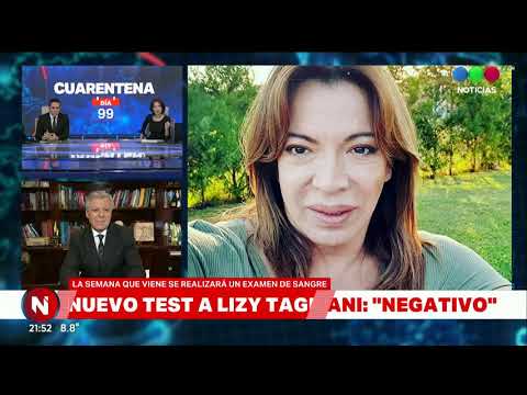 Test negativo: Lizy Tagliani está curada - Telefe Noticias