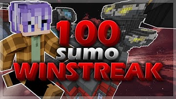 100 WINSTREAK in SUMO! (Hypixel Duels)