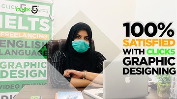 100% Satisfied Graphic Designing Student | Click5