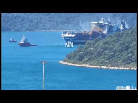 Nafpaktia news:Έφτασε στο Πλατυγιάλι Euroferry Olympia