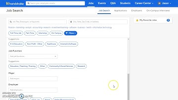 Handshake Tips: Searching for Internships and Jobs