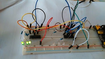 ESP8266: Controlling two chained 74HC595