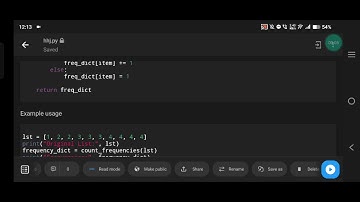 Python Program to Count Frequencies in a List Using Dictionary