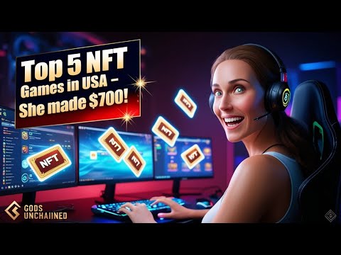 Top 5 NFT Games in USA 2025 – Earn Real Money Playing Gods Unchained, Splinterlands, Alien Worlds