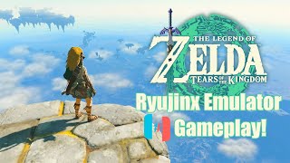 The Legend of Zelda: Tears of the Kingdom at 1440p on Switch Emulator Ryujinx!