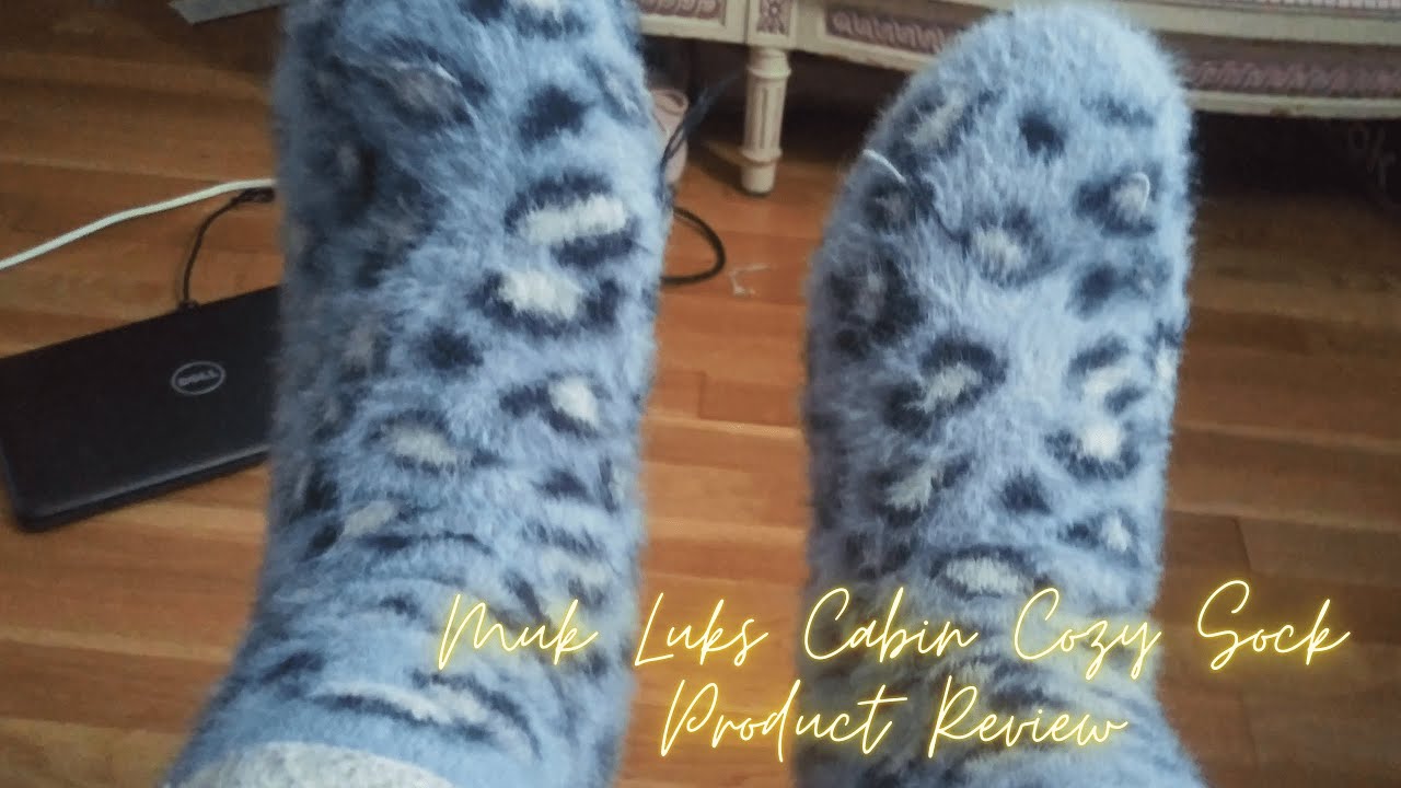 In Hand Review of Muk Luks Women's Cabin Cozy Sock