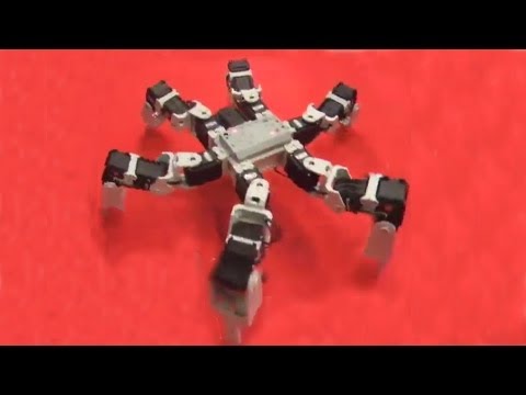 רובוט זעיר דמוי עכביש