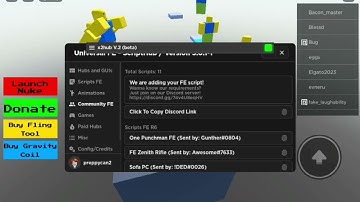 Roblox Fe Script Showcase (Universal Fe Script Hub)
