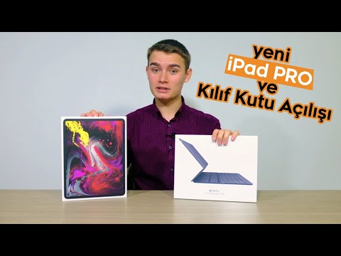 Yeni iPad Pro ve Folio klavyeli kılıf kutu açılışı