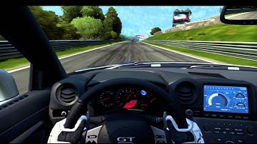 NFS Shift 2 - Nurburgring lap in a Nissan GTR - Cockpit view (1080p)
