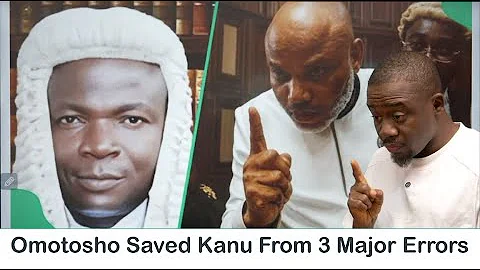 Kanu Prison Transfer: 3 Big Mistakes And How Omotosho Saved Kanu