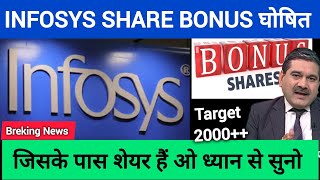 Infosys share latest news today 🔥 infosys share बड़ी ख़बर 🔥infosys share @bd.stocks