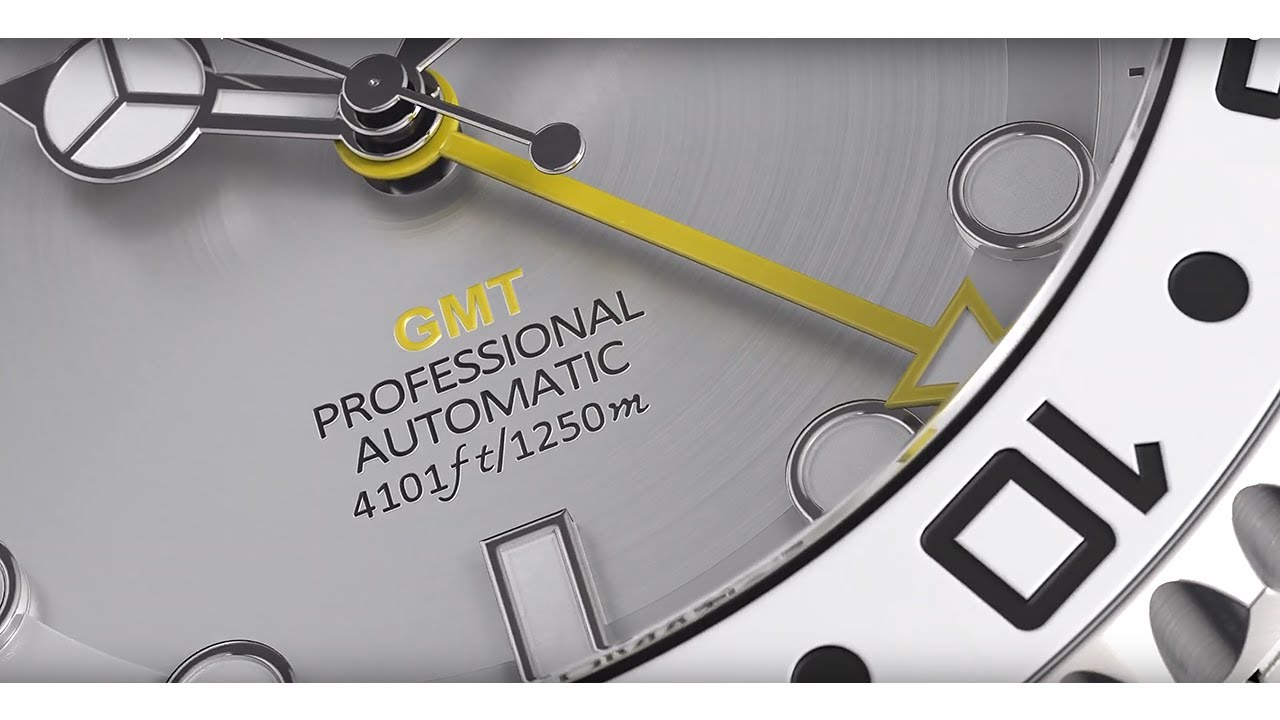 Oceaneva Deep Marine Explorer GMT Automatic 1250M water Resistance