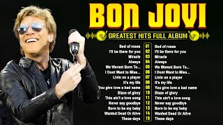 🌞Bon Jovi Greatest Hits Full Album 2024 💥 Top 15 Best Songs🌞