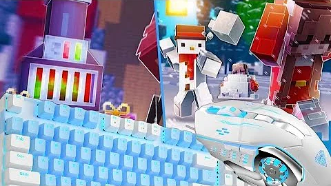 Snowman Survival ☃️In Cubecraft 2025 ASMR Christmas Games