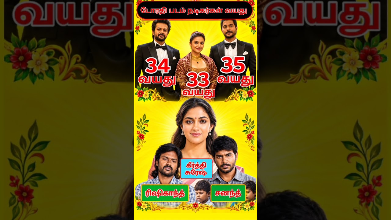 dorothy movie cast name and age #dorothy #movie #review #actor #rishikanth #sananth #keerthysuresh