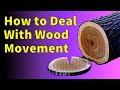 Furniture Building For Beginners - How to Deal with Wood Movement