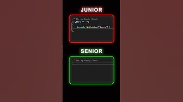 Noob vs. Pro in C# - String Empty Check ✅️
