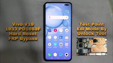 Vivo V19 1933 PD1969F Password PIN Lock Pattern FRP Hard Reset By Unlock Tool