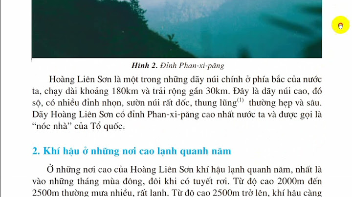 Dãy hoàng liên sơn là dãy núi như thế nào năm 2024