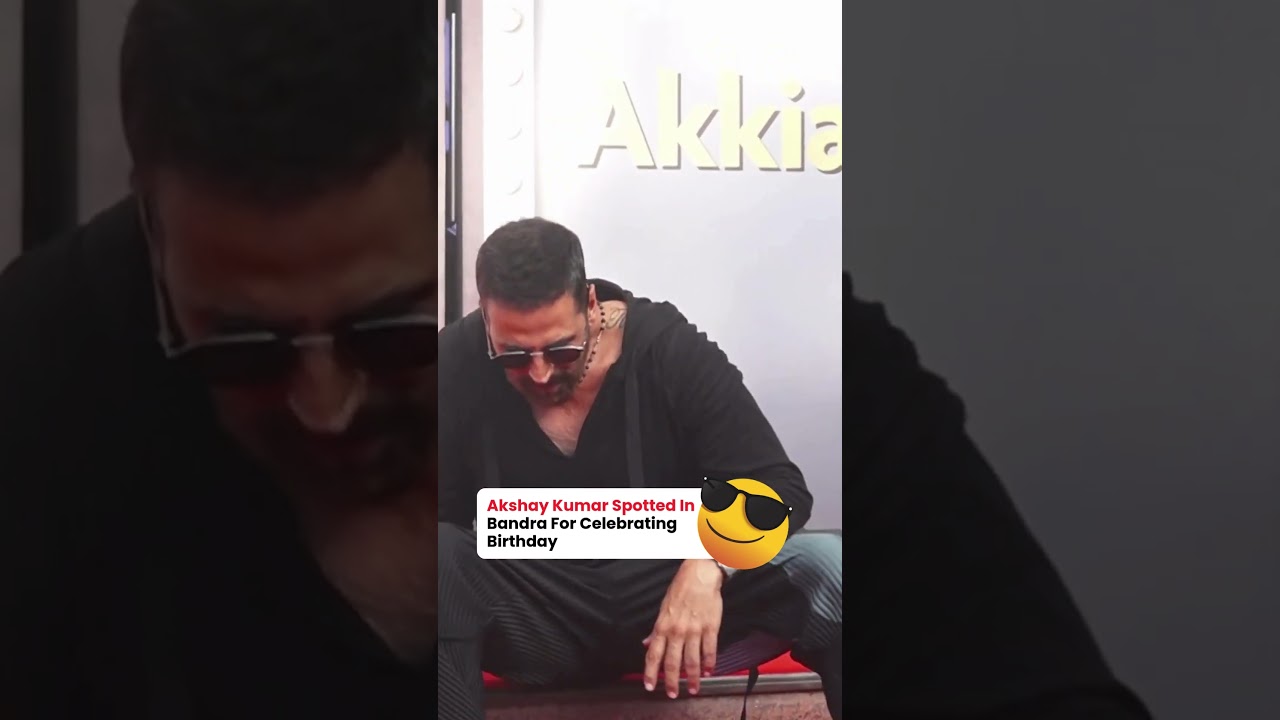 Akshay Kumar Spotted In Bandra Celebrating His Birthday | Celebrity Spotting 2025