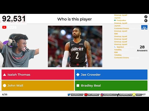 The Prophecy Plays NBA KAHOOT with TPG if HE WINS THIS HAPPENS....
