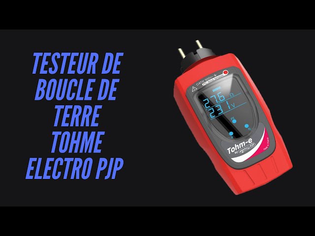 Appareil de mesure électrique Contrôleur de terre PCE-ECT 50 – New