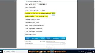 Set up WideVPN on Blackberry screenshot 4