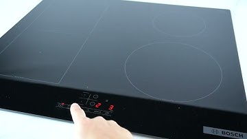 Induction Hob BOSCH PWP61RBB5E Serie 4 - Adjust Acoustic Signal Settings | Sound Preferences