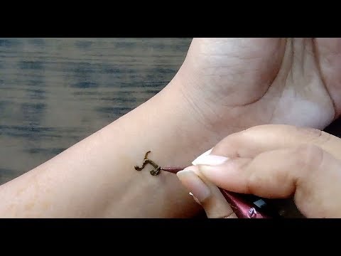 Aj Combining Tattoo Of Henna Mehndi Mehndi Henna Tattoo Of Alphabet Ja New Mehndi Designs Of J Youtube
