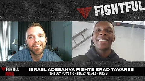 EXCLUSIVE: Israel Adesanya talks Brad Tavares main event matchup at TUF 27 Finale