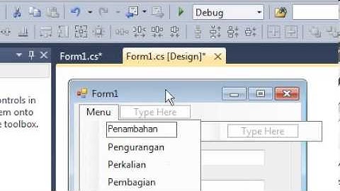 Pemrograman C# Berbasis Windows Form Application