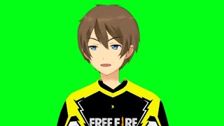 Anime 2D1 x Greenscreen Facerig #Nocopyright