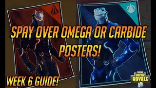 All Carbide And Omega Poster Locations In Fortnite Battle Royale Week 6 Guide